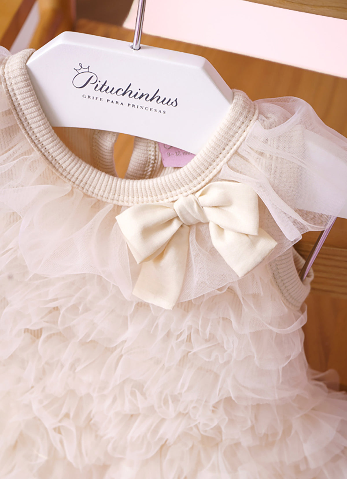 Vestido Ribana Festa Babadinhos Tule