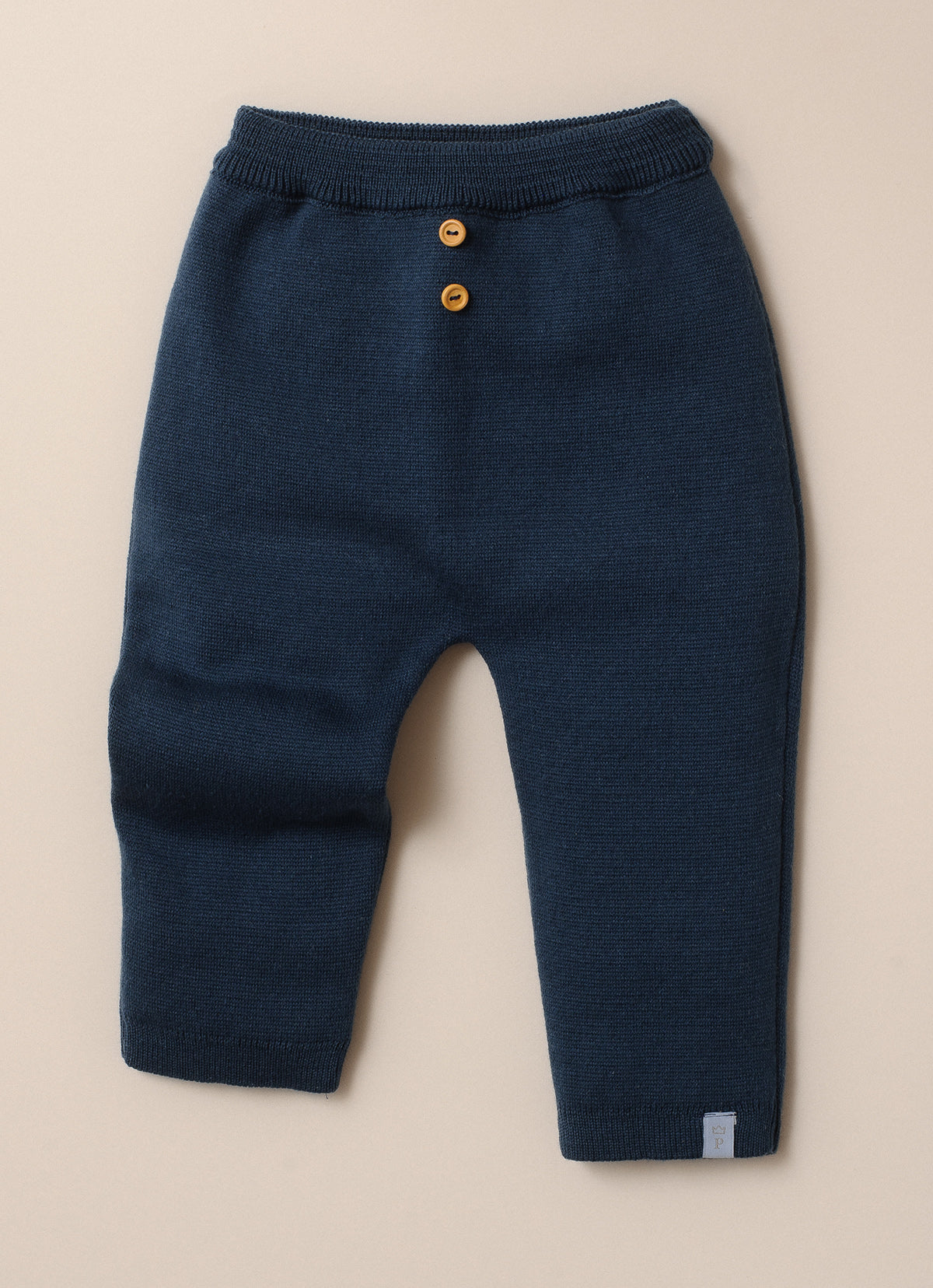 Calça Tricot Malha Botões For Boys