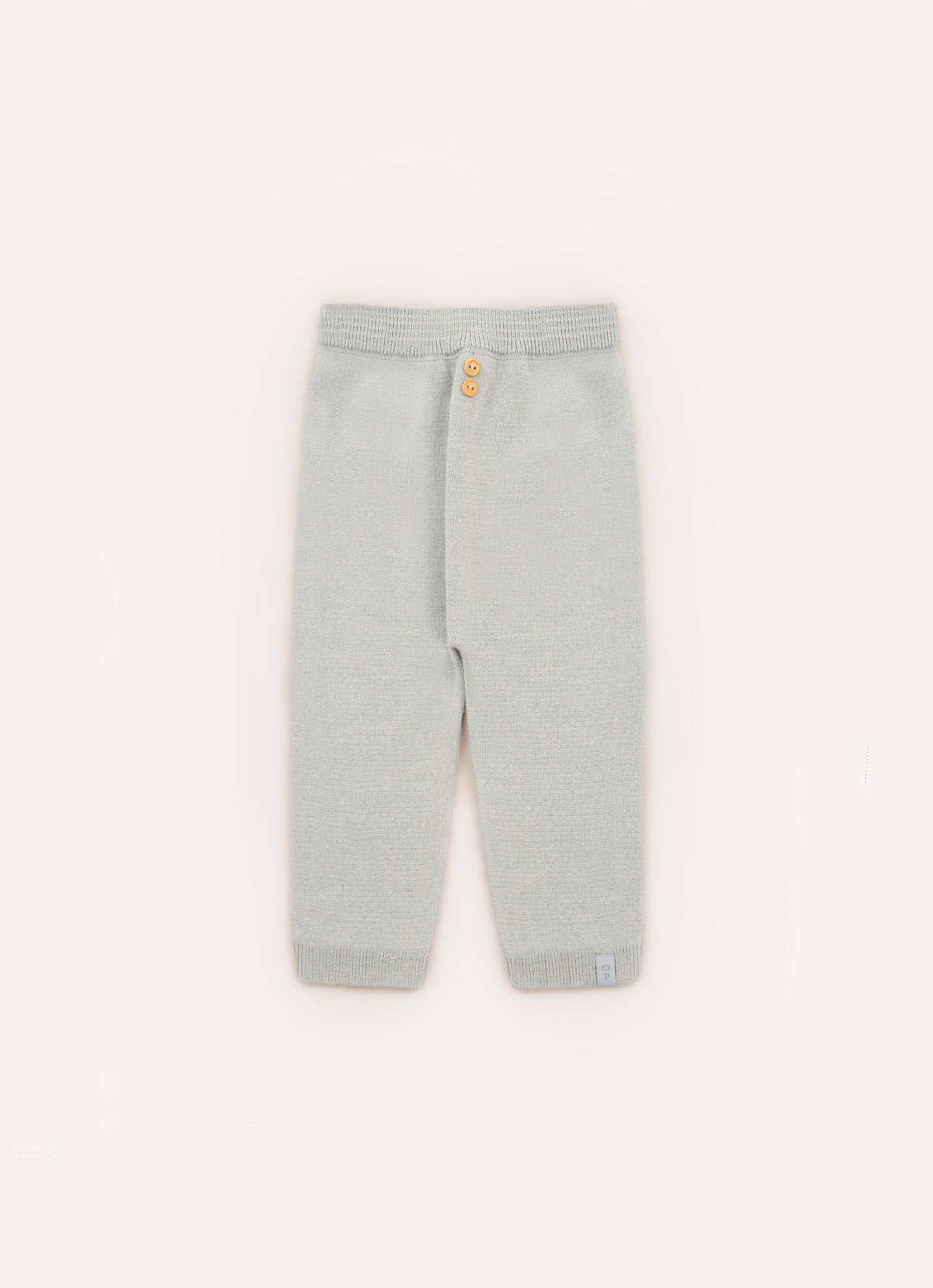 Calça Tricot Malha Botões For Boys