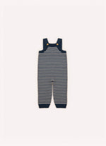 Macacão Tricot Listrado For Boys