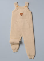 Macacão Tricot Ponto Texturizado Bolso Canguru For Boys