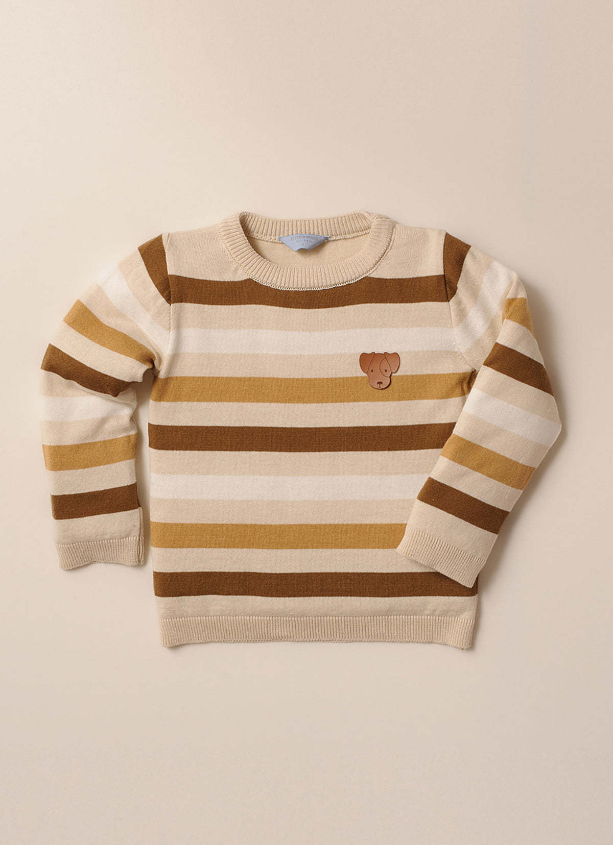 Blusa Tricot Multi Listras For Boys