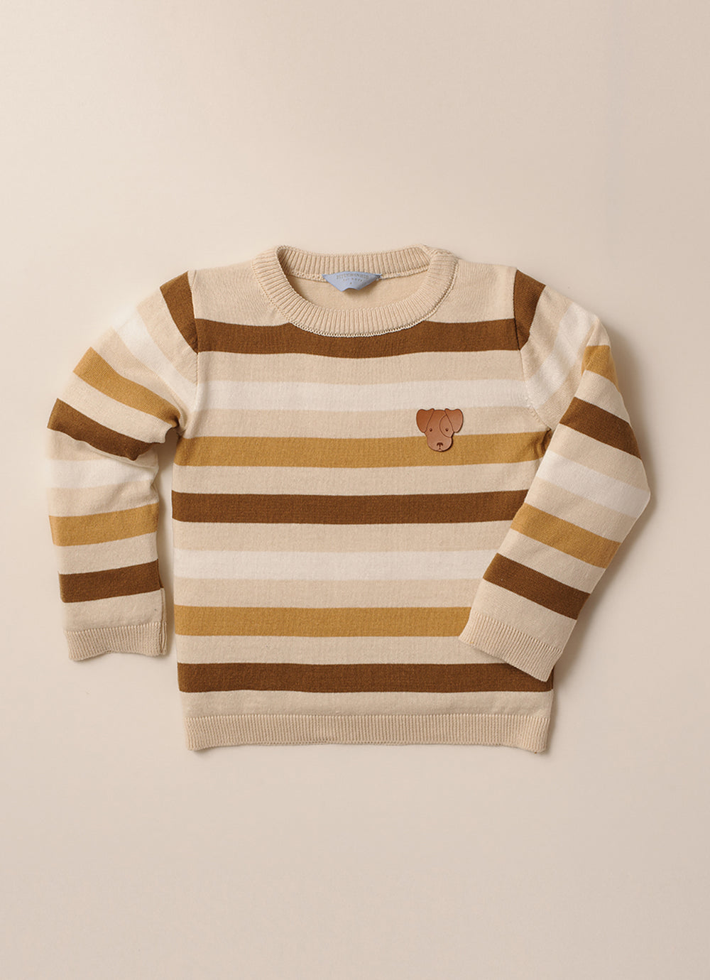 Blusa Tricot Multi Listras For Boys