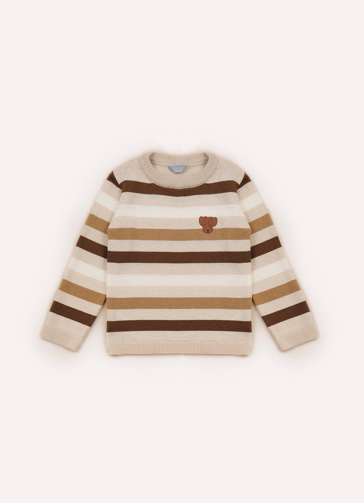 Blusa Tricot Multi Listras For Boys