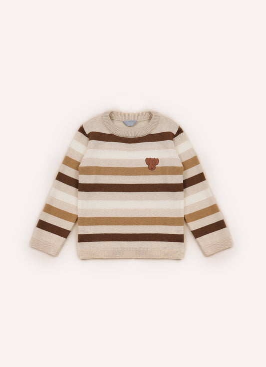 Blusa Tricot Multi Listras For Boys Blusa Tricot Multi Listras For Boys