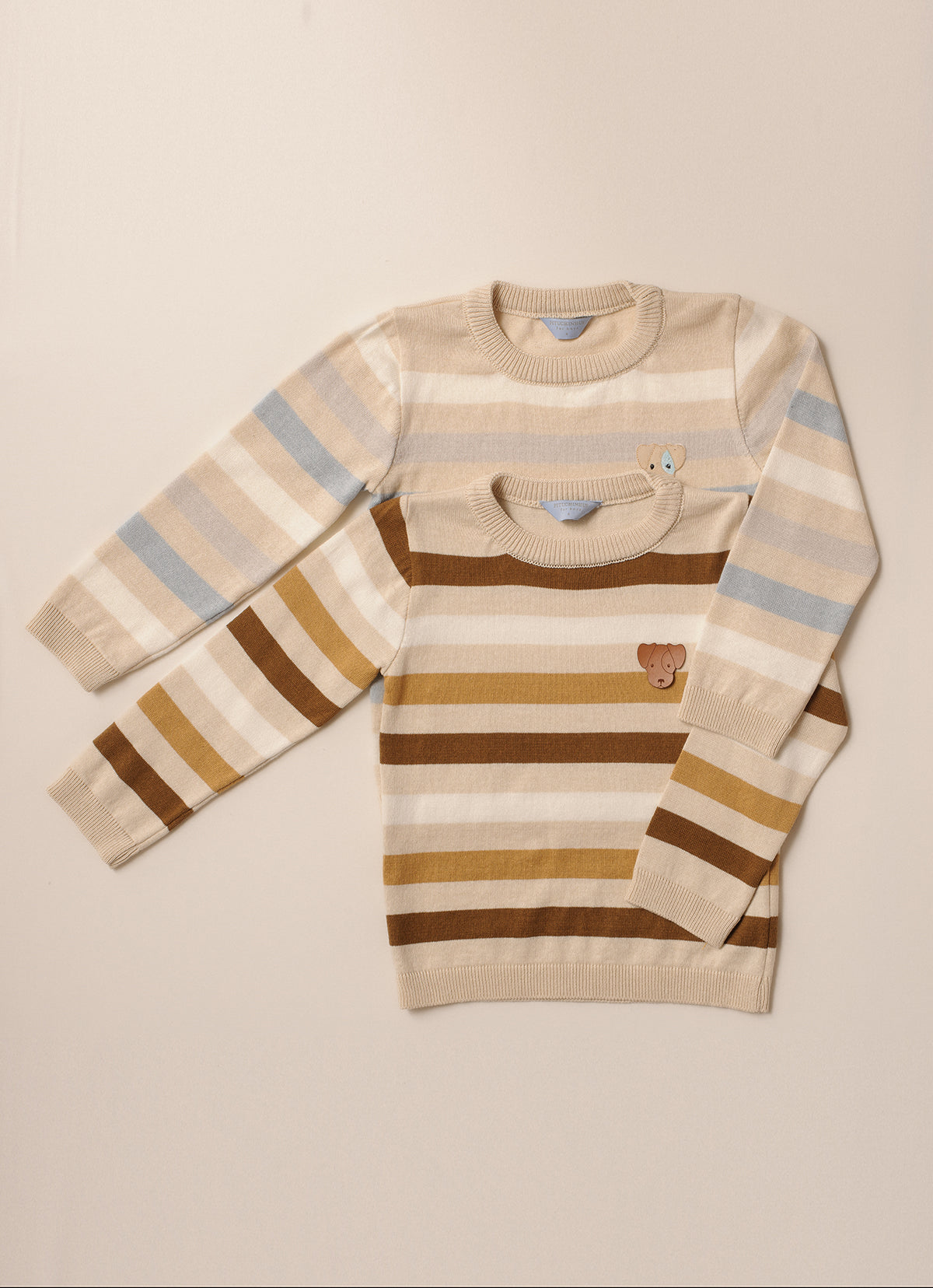 Blusa Tricot Multi Listras For Boys