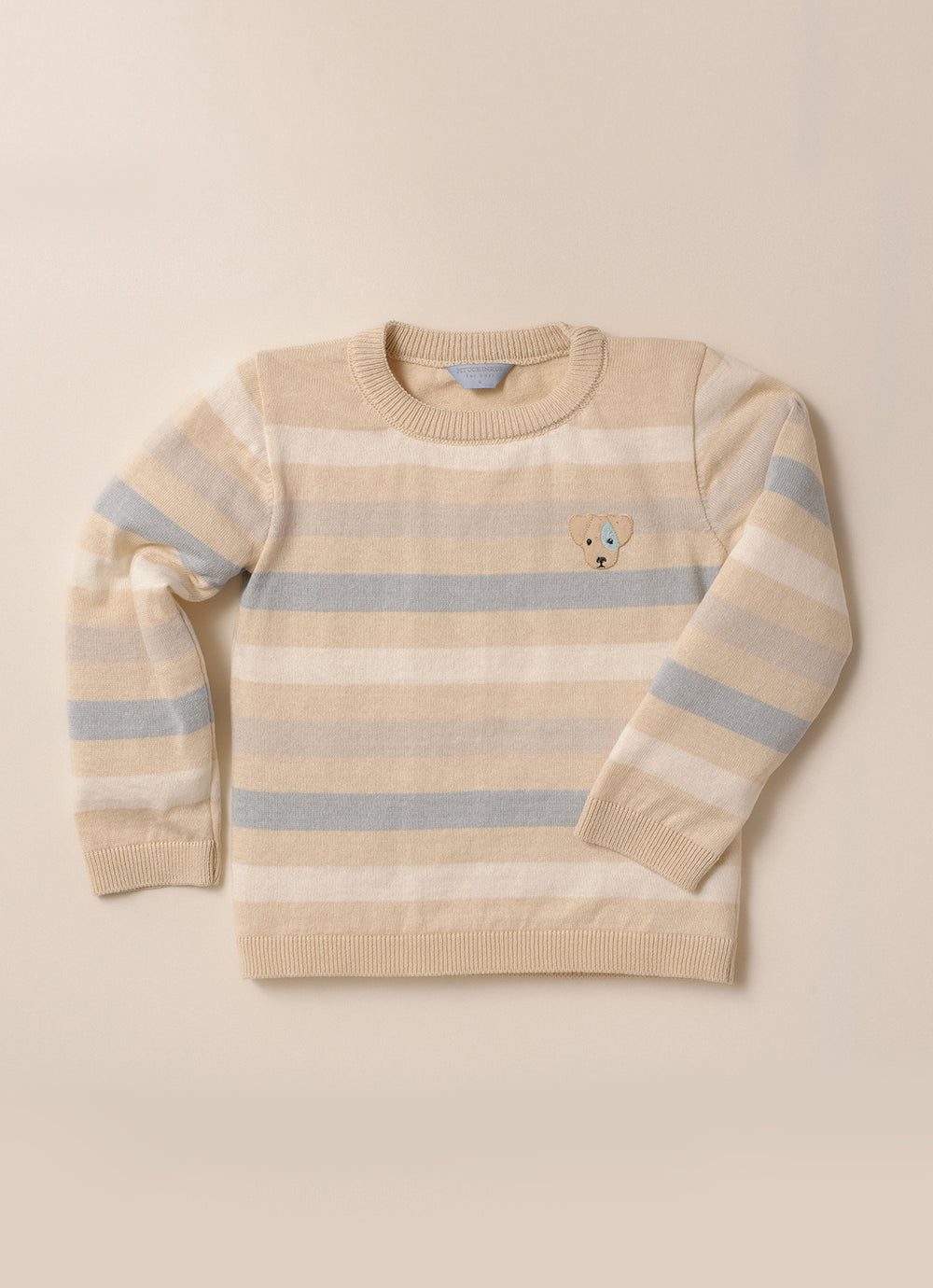 Blusa Tricot Multi Listras For Boys