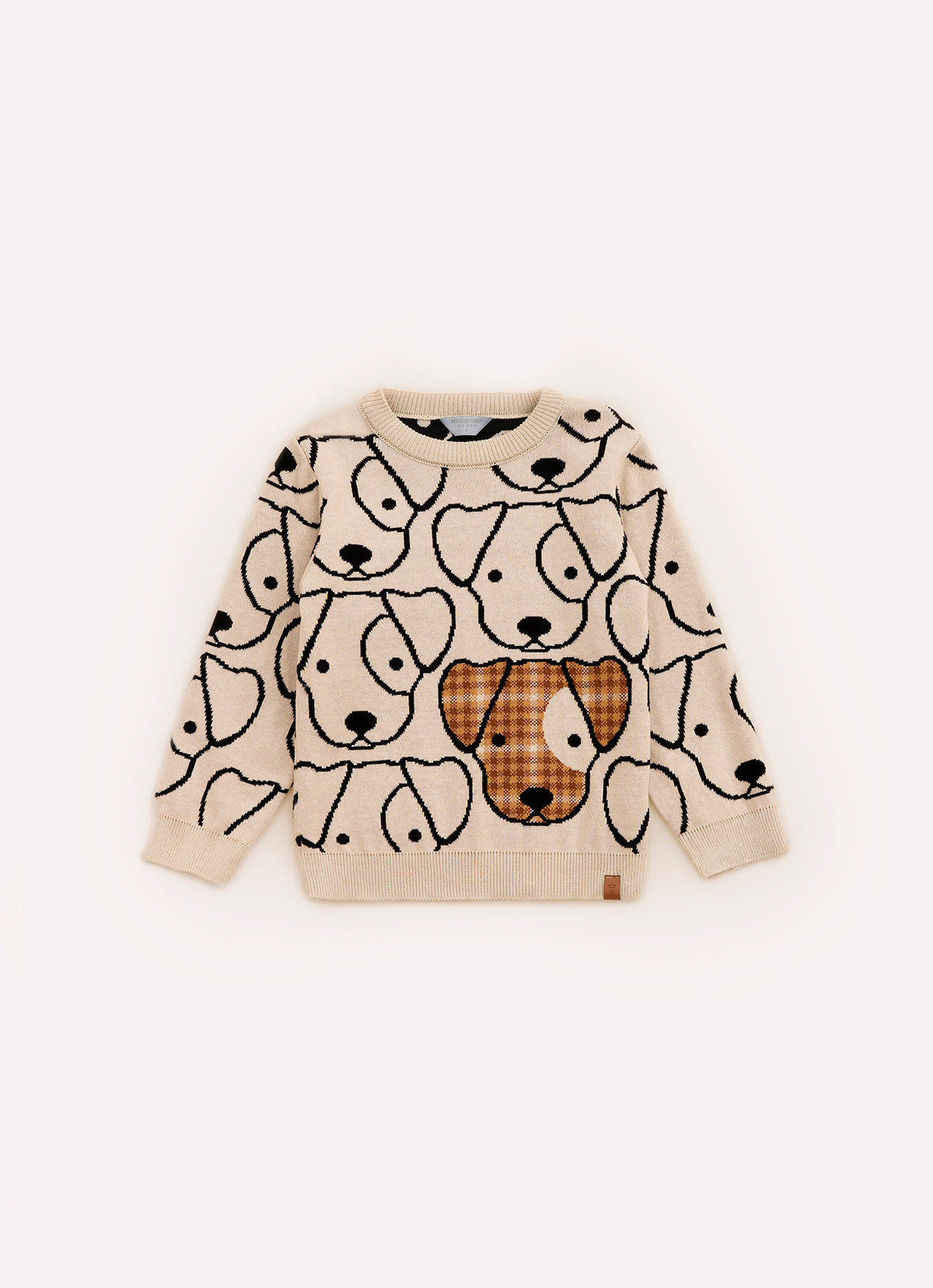 Blusa Tricot Multi Cachorros For Boys