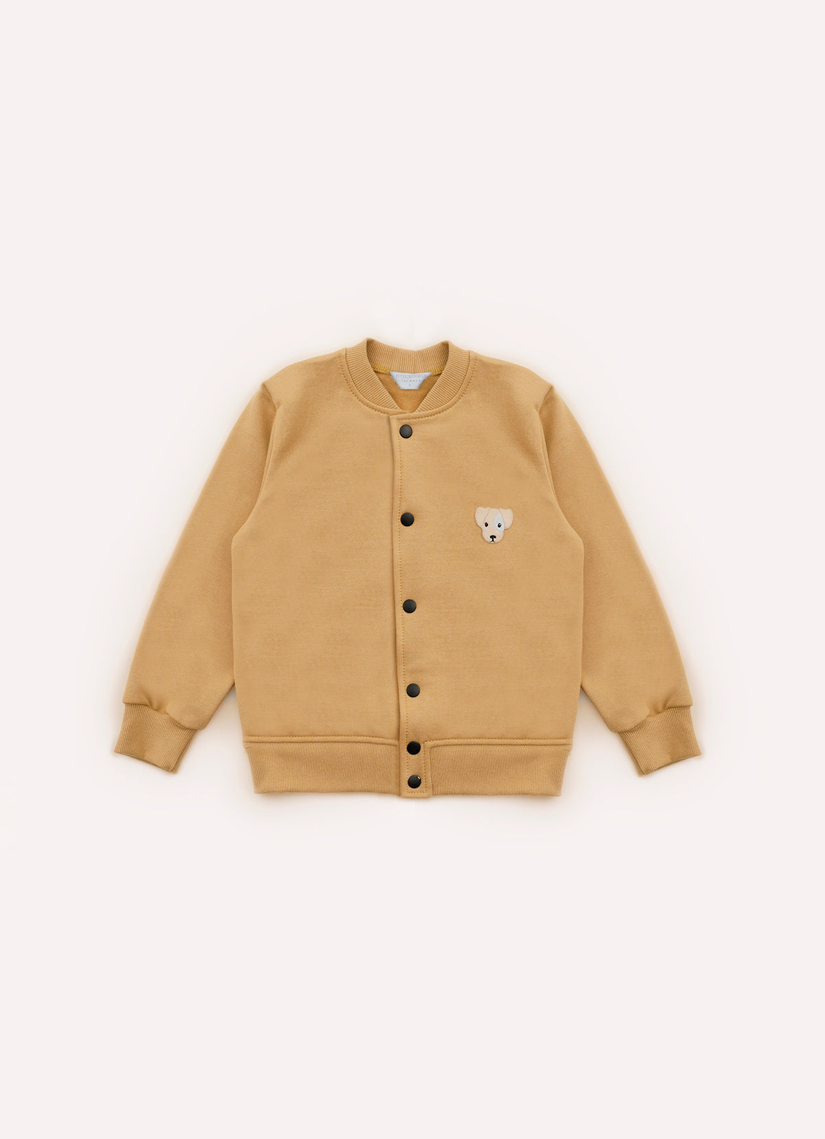 Casaco Bomber Moletom Botões For Boys
