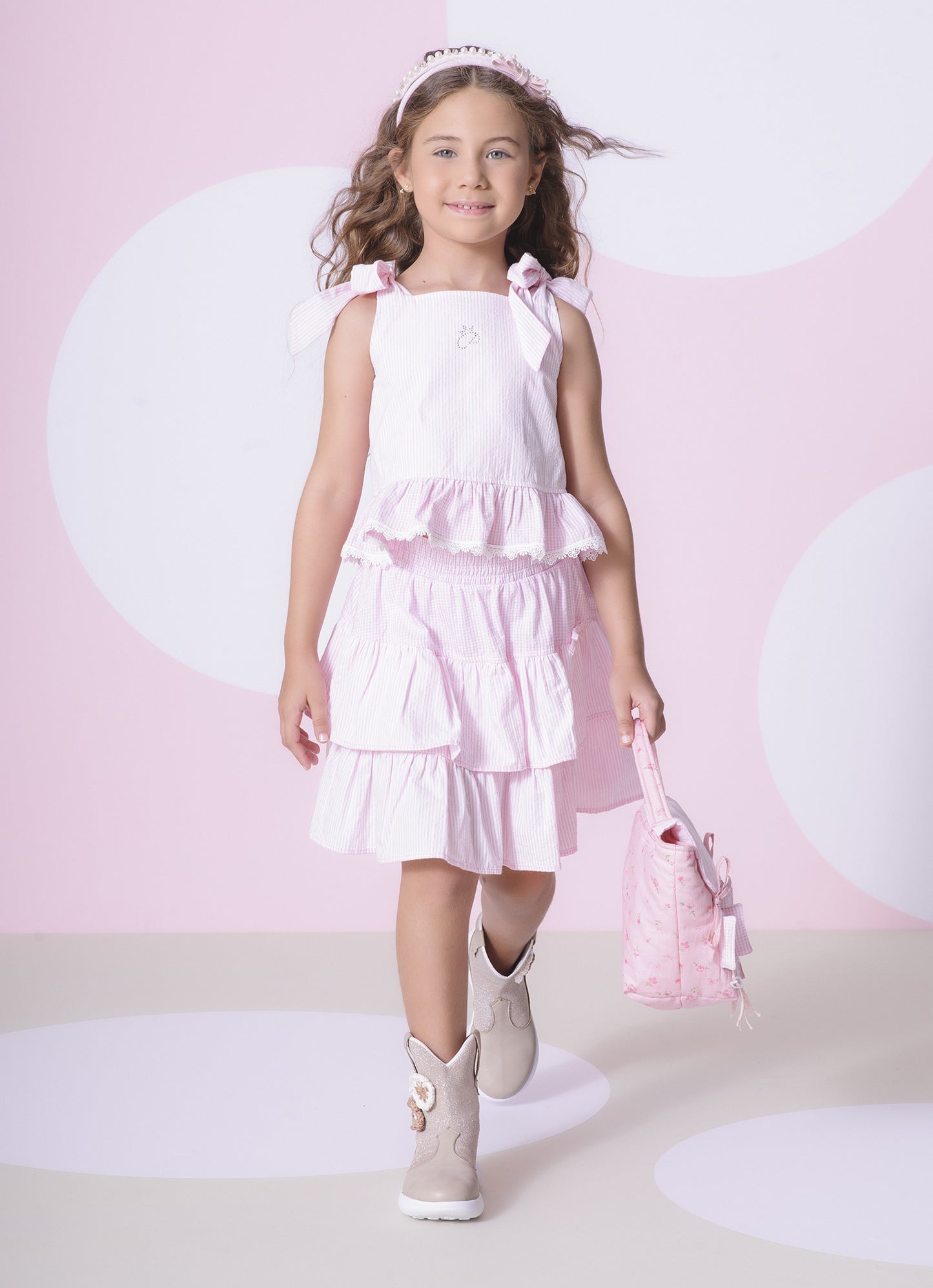 Blusa Algodão Mini Listrado