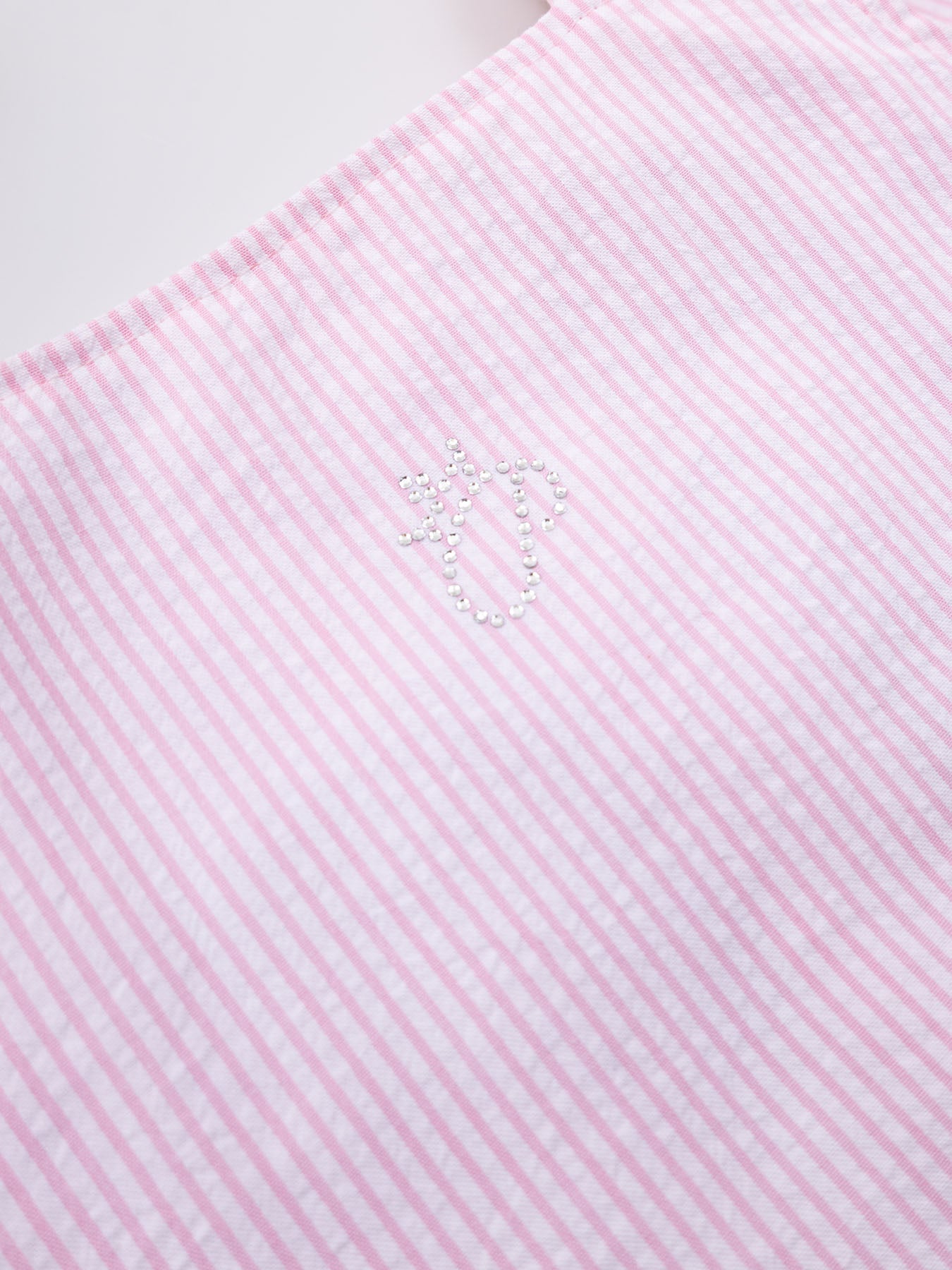 Blusa Algodão Mini Listrado