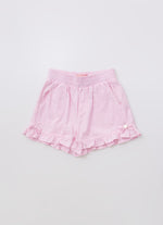 Conjunto Cropped e Short Tricoline Xadrez