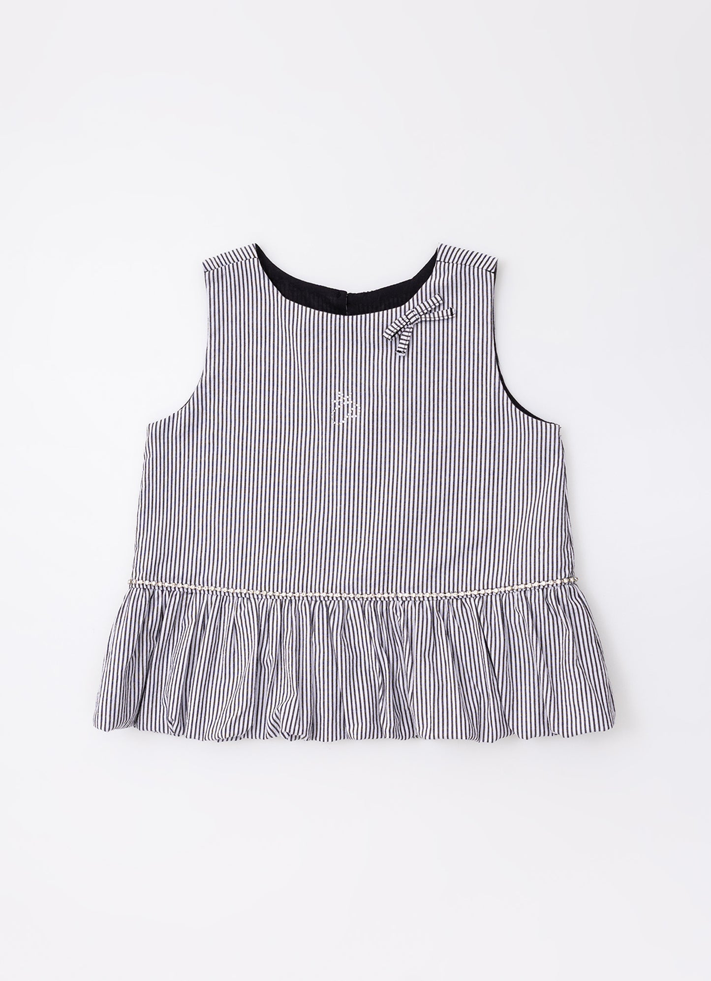 Blusa Algodão Babado Balonê Cristal
