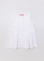Camisa Tricoline Tominhas e Mini Laços