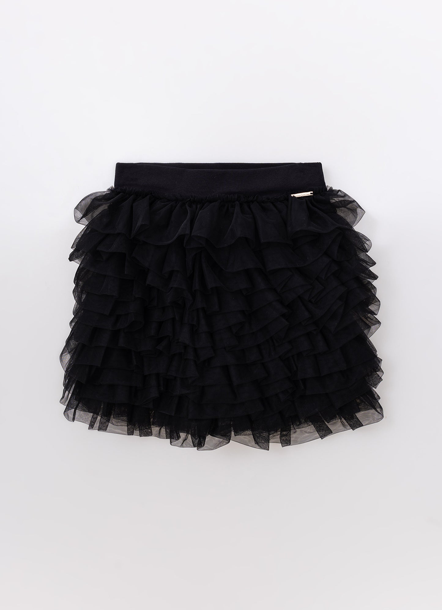 Saia Short Camadas Frufru Tule