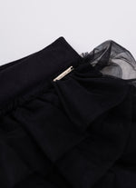 Saia Short Camadas Frufru Tule