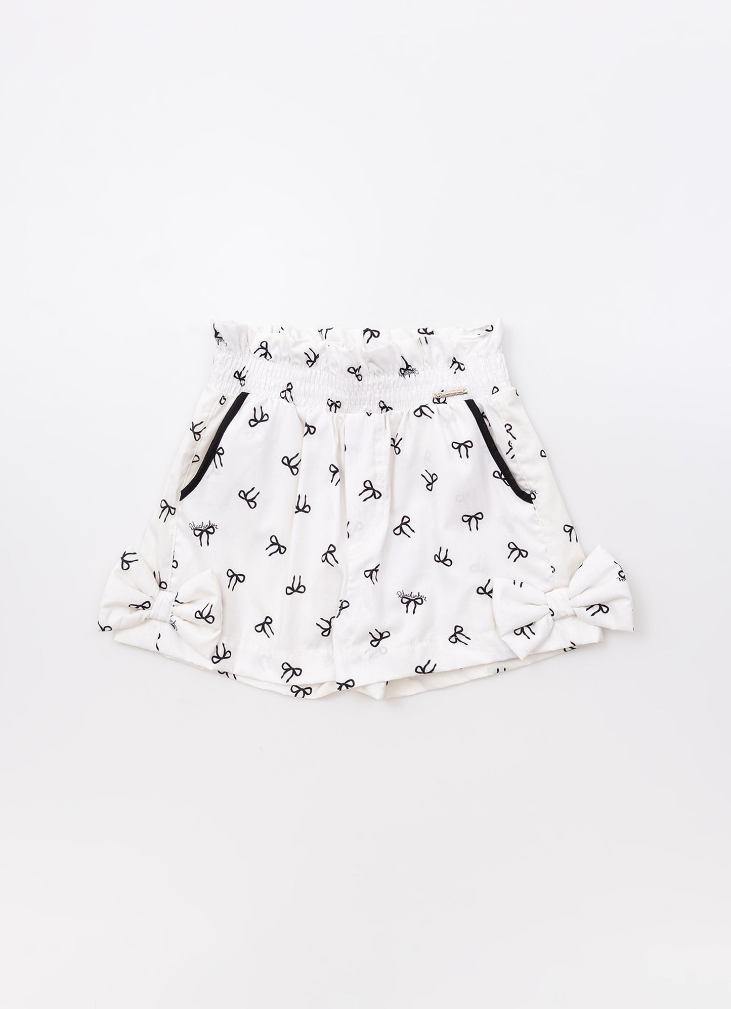 Short Algodão Laços Puffer