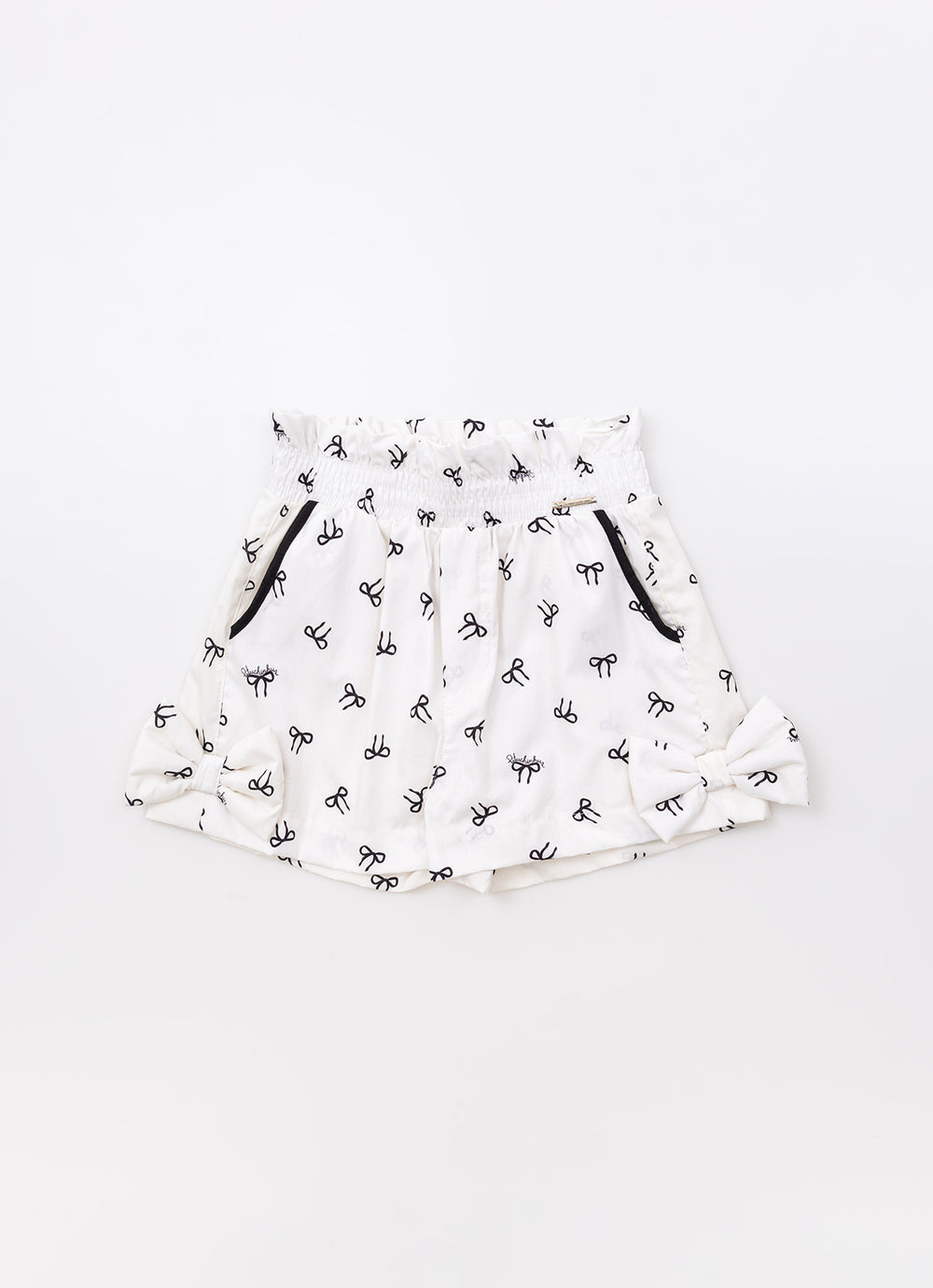 Short Algodão Laços Puffer