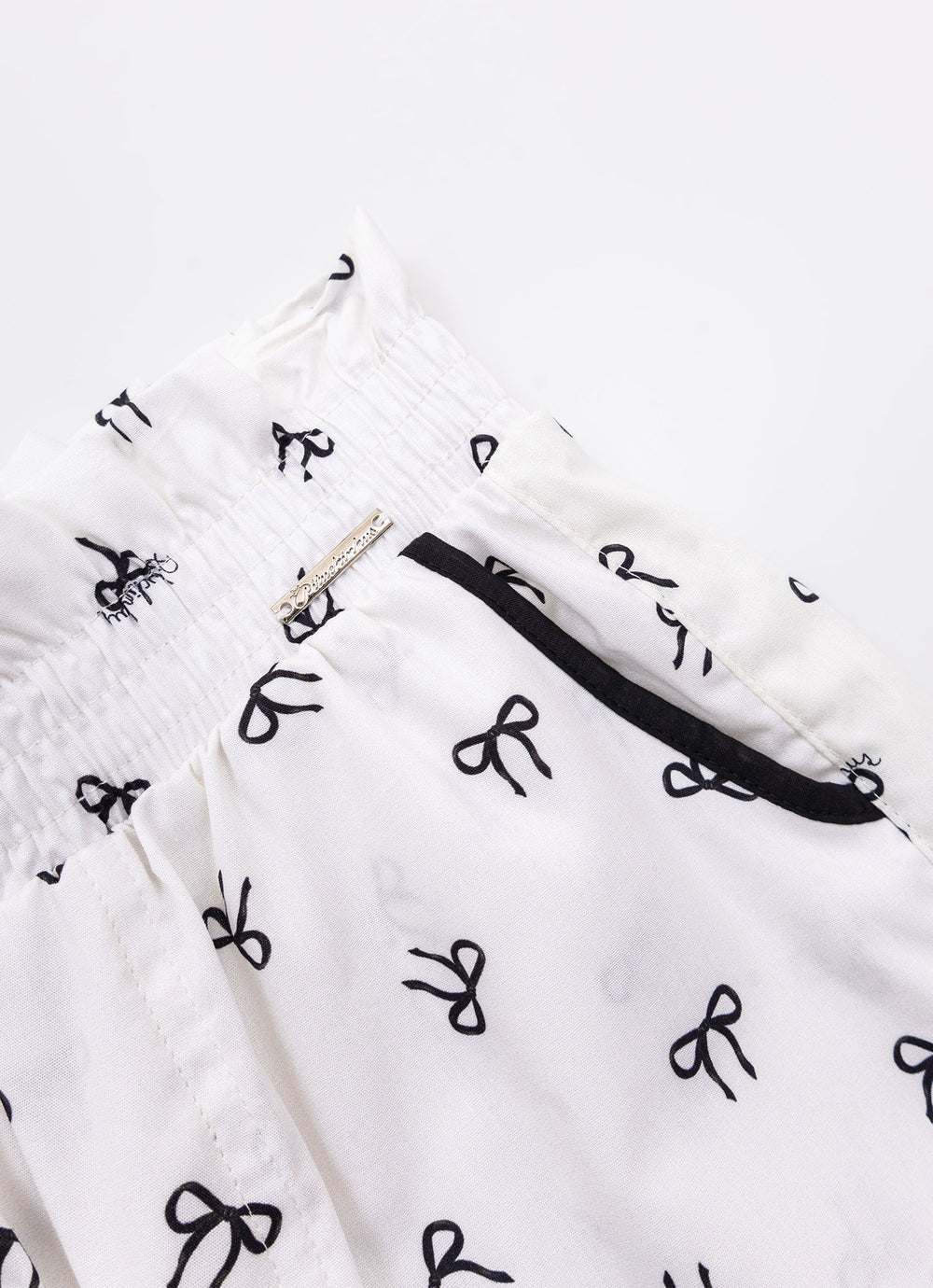 Short Algodão Laços Puffer