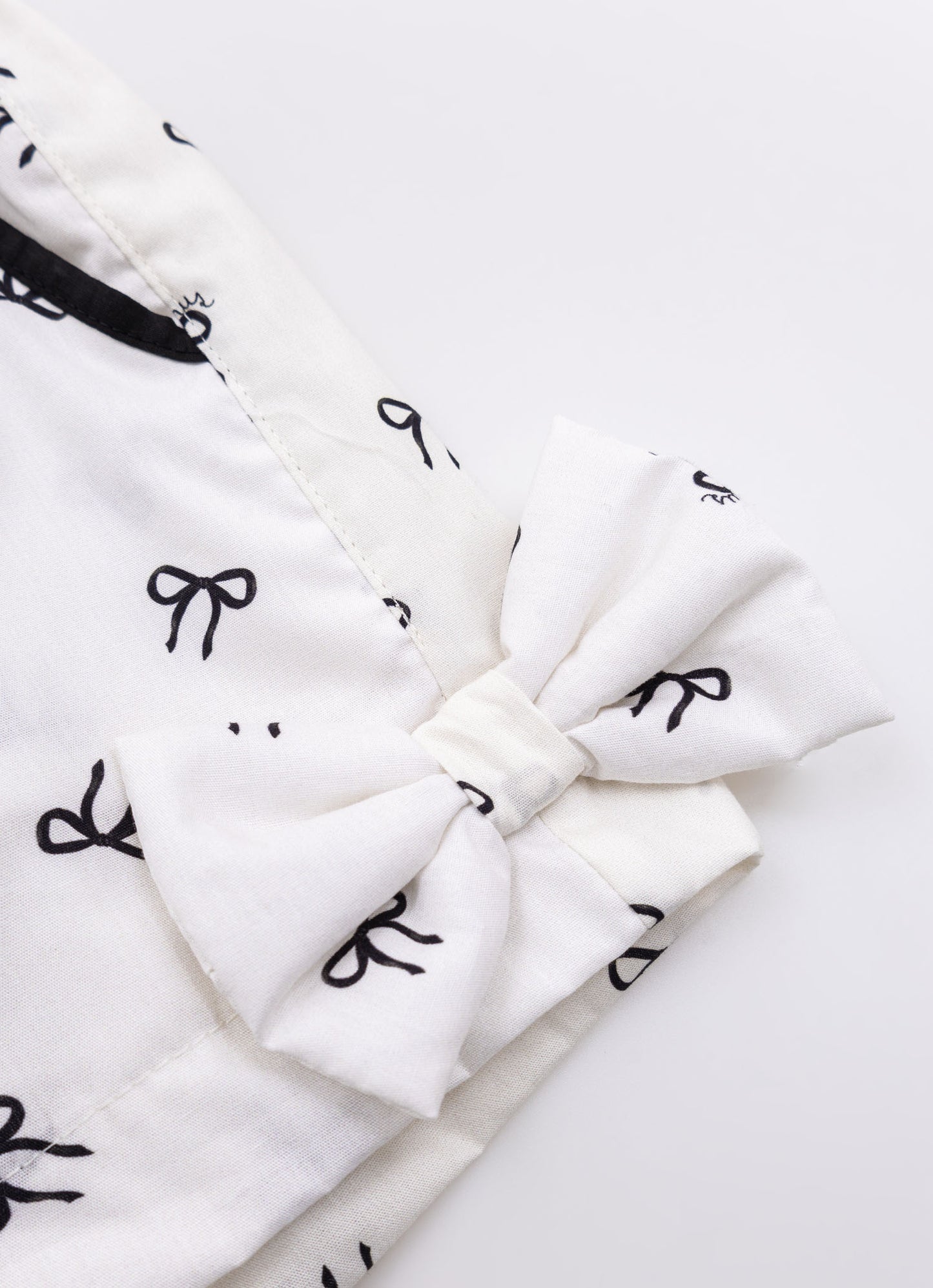 Short Algodão Laços Puffer