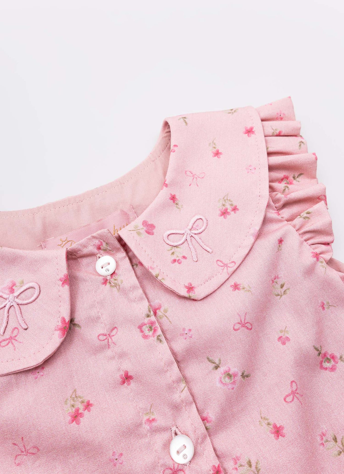 Camisa Algodão Estampa Mini Floral