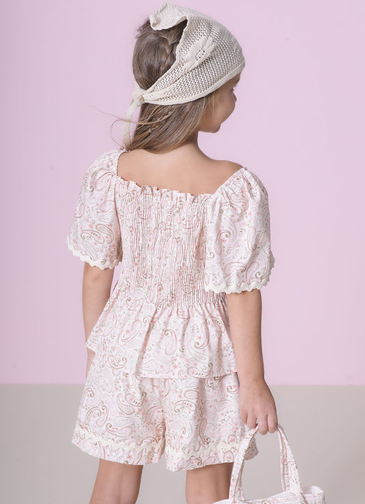 Short Algodão Estampado Short Algodão Estampado