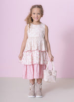 Vestido Algodão Mix Estampas Boho