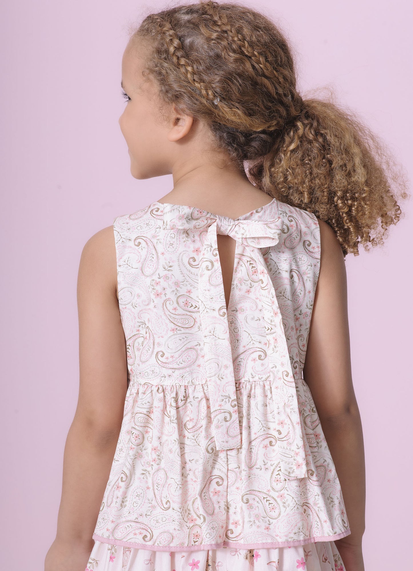 Vestido Algodão Mix Estampas Boho