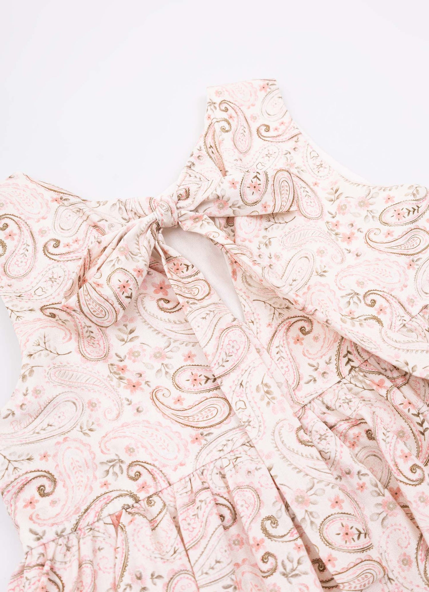 Vestido Algodão Mix Estampas Boho