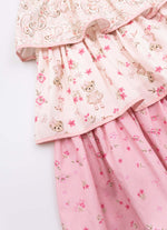 Vestido Algodão Mix Estampas Boho