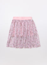 Saia Short Tule Estampado Paisley