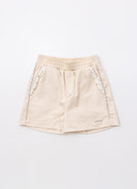 Short Sarja Bordado Pérola e Cristal