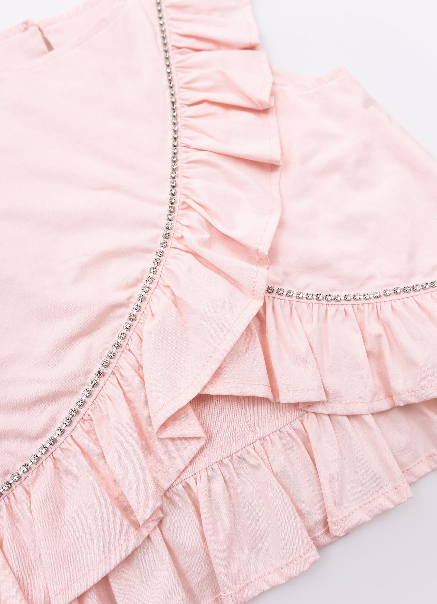 Blusa Algodão Babado Cristal