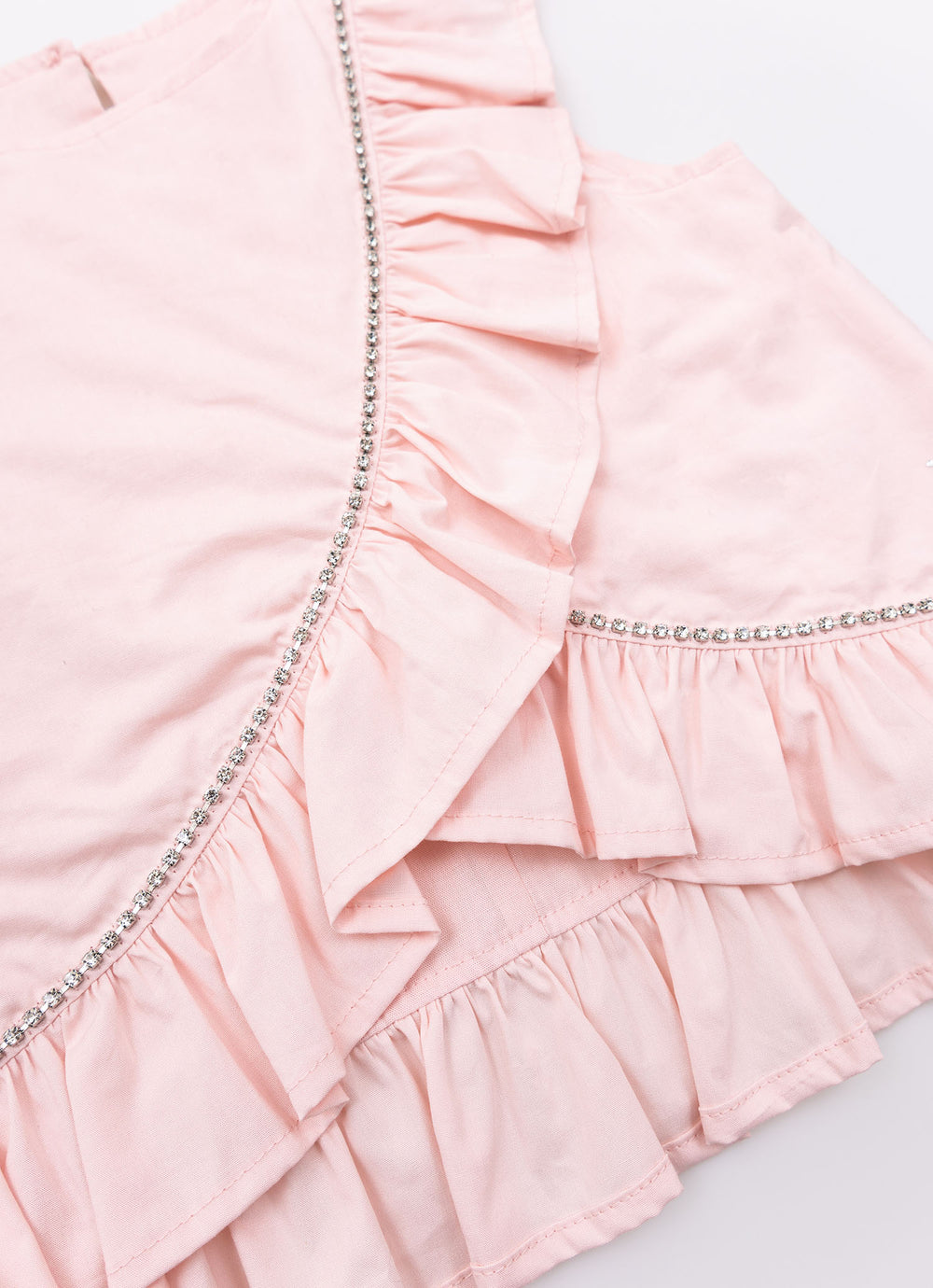 Blusa Algodão Babado Cristal