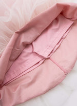 Saia Short Babados Tule Bicolor