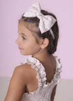 Vestido Algodão Estampado Frufru Cristal