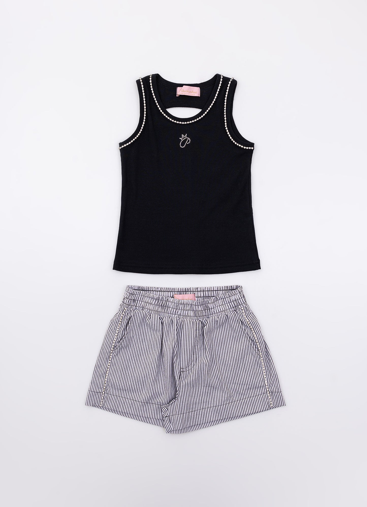 Conjunto Regata Ribana e Short Tricoline