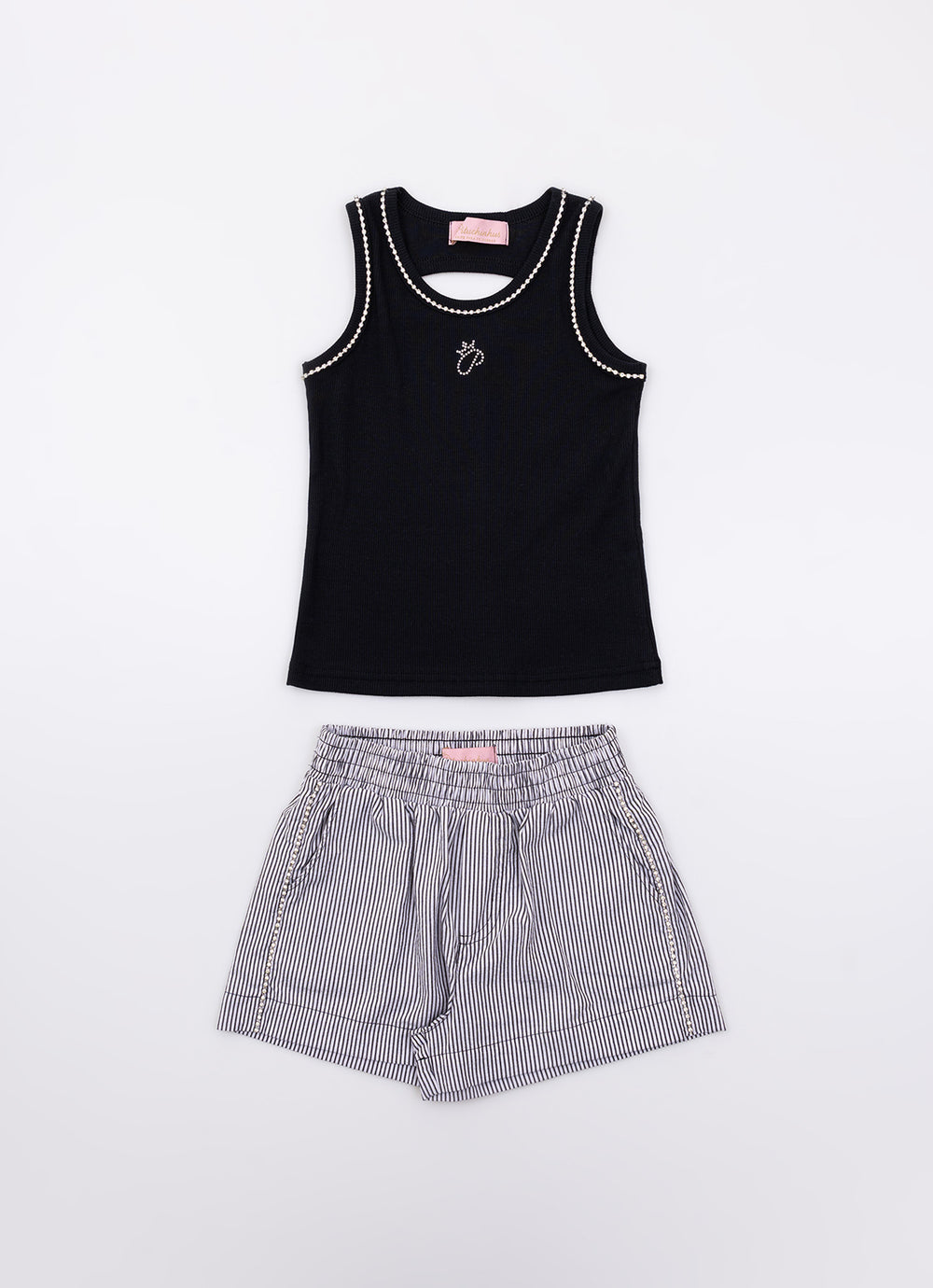 Conjunto Regata Ribana e Short Tricoline
