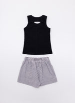 Conjunto Regata Ribana e Short Tricoline