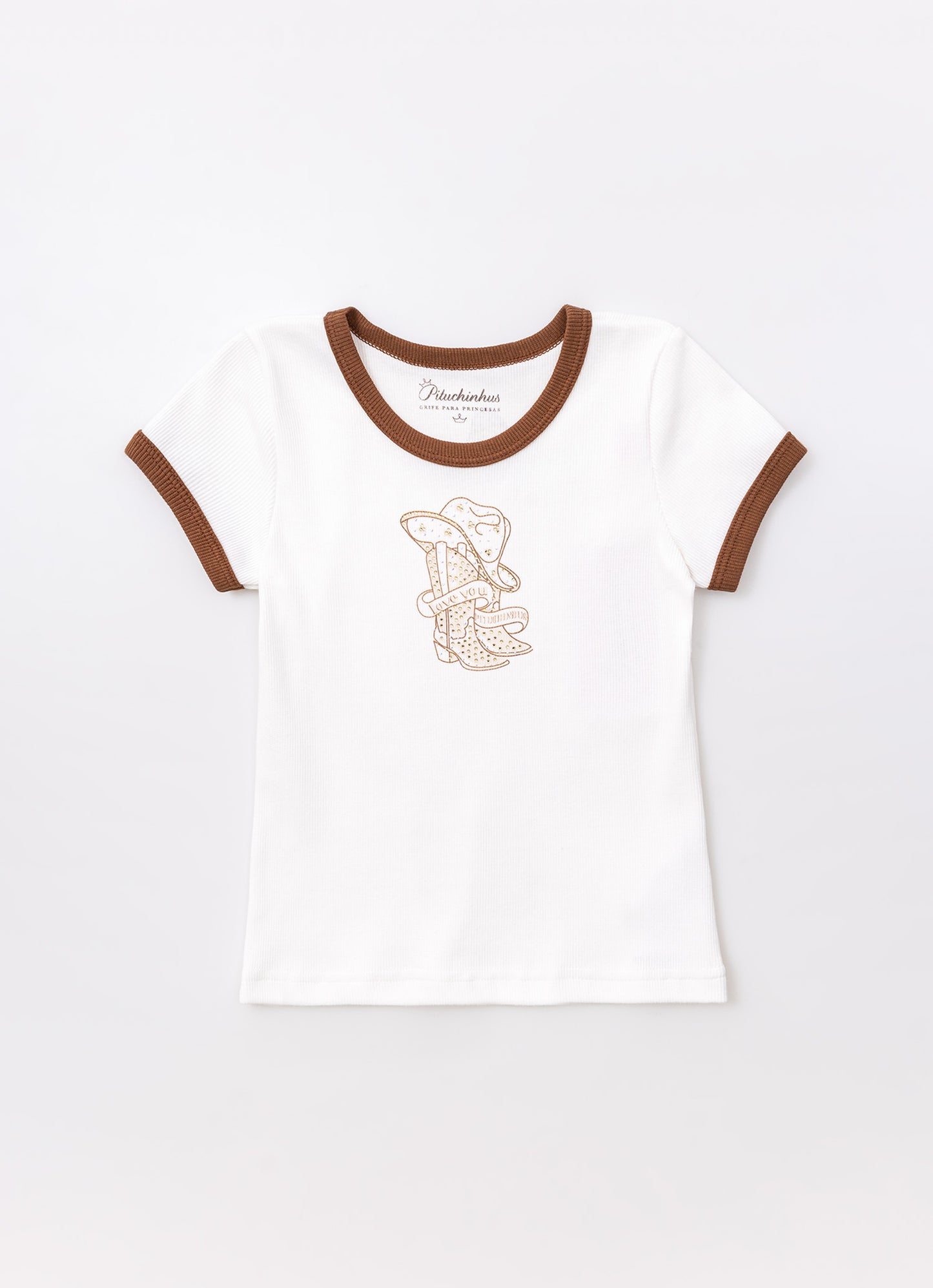 Blusa Ribana Botinha, Chapéu e Ursinha Costas
