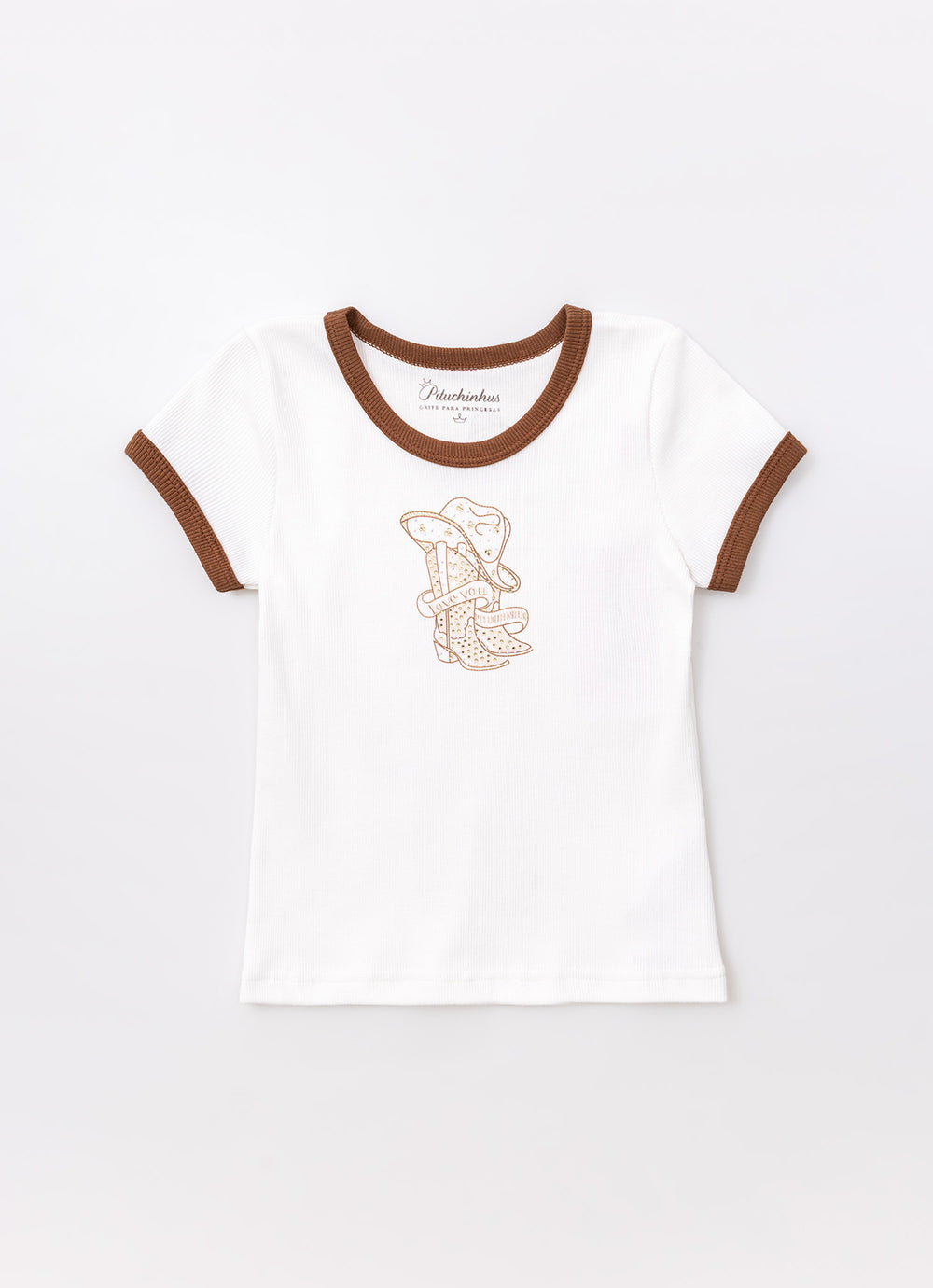 Blusa Ribana Botinha, Chapéu e Ursinha Costas
