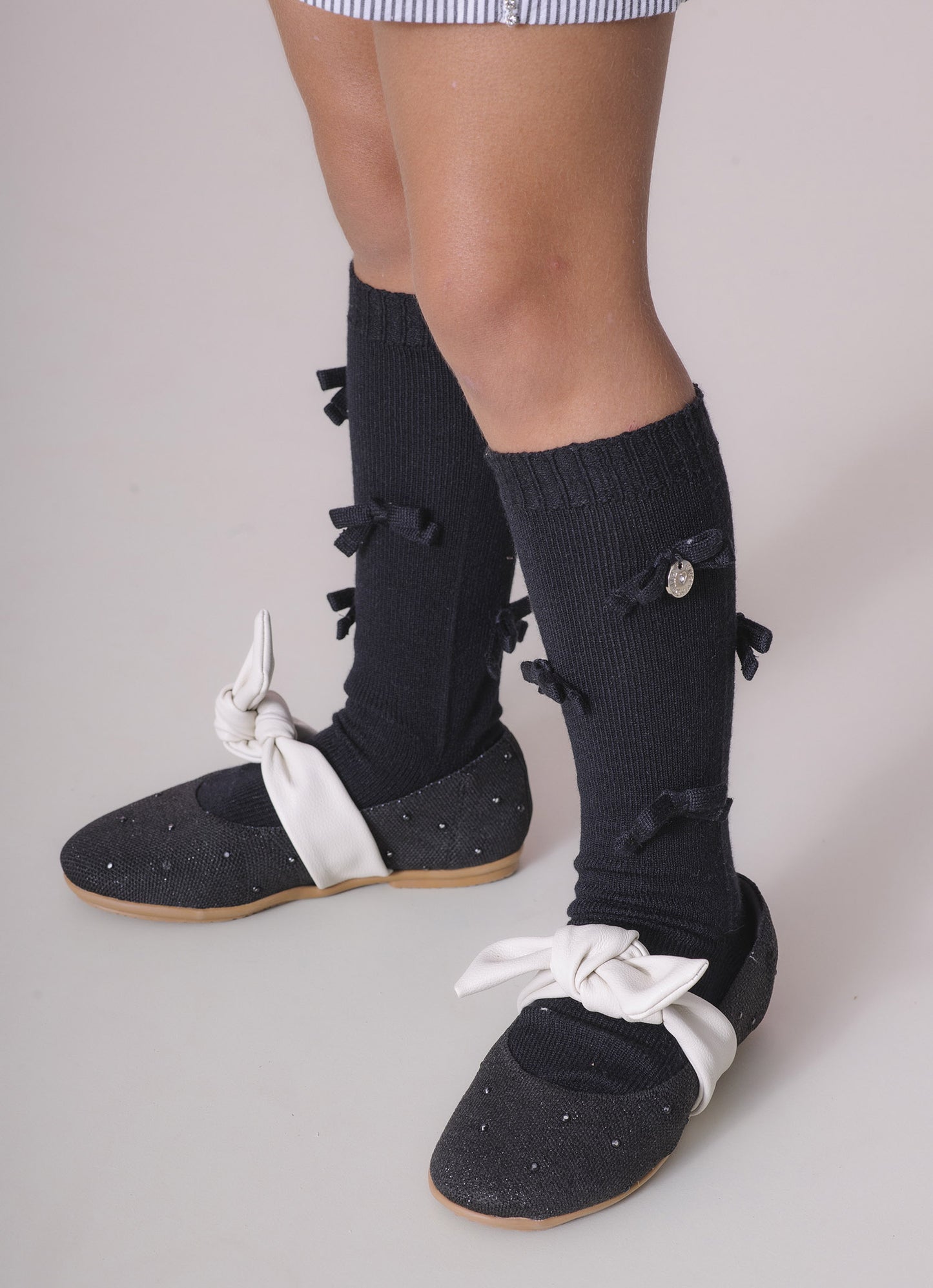 Meia Tricot Lacinhos