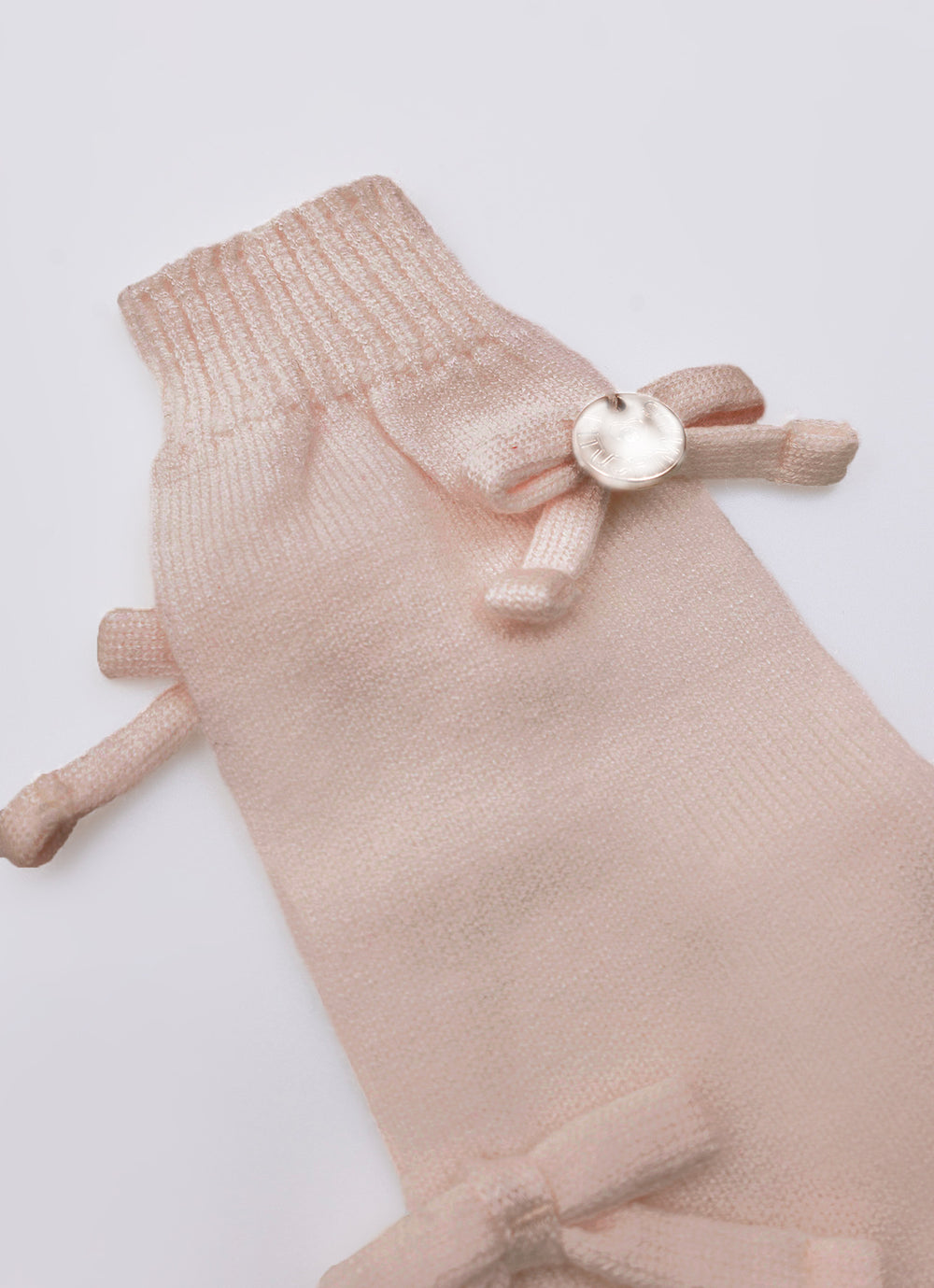Meia Tricot Lacinhos