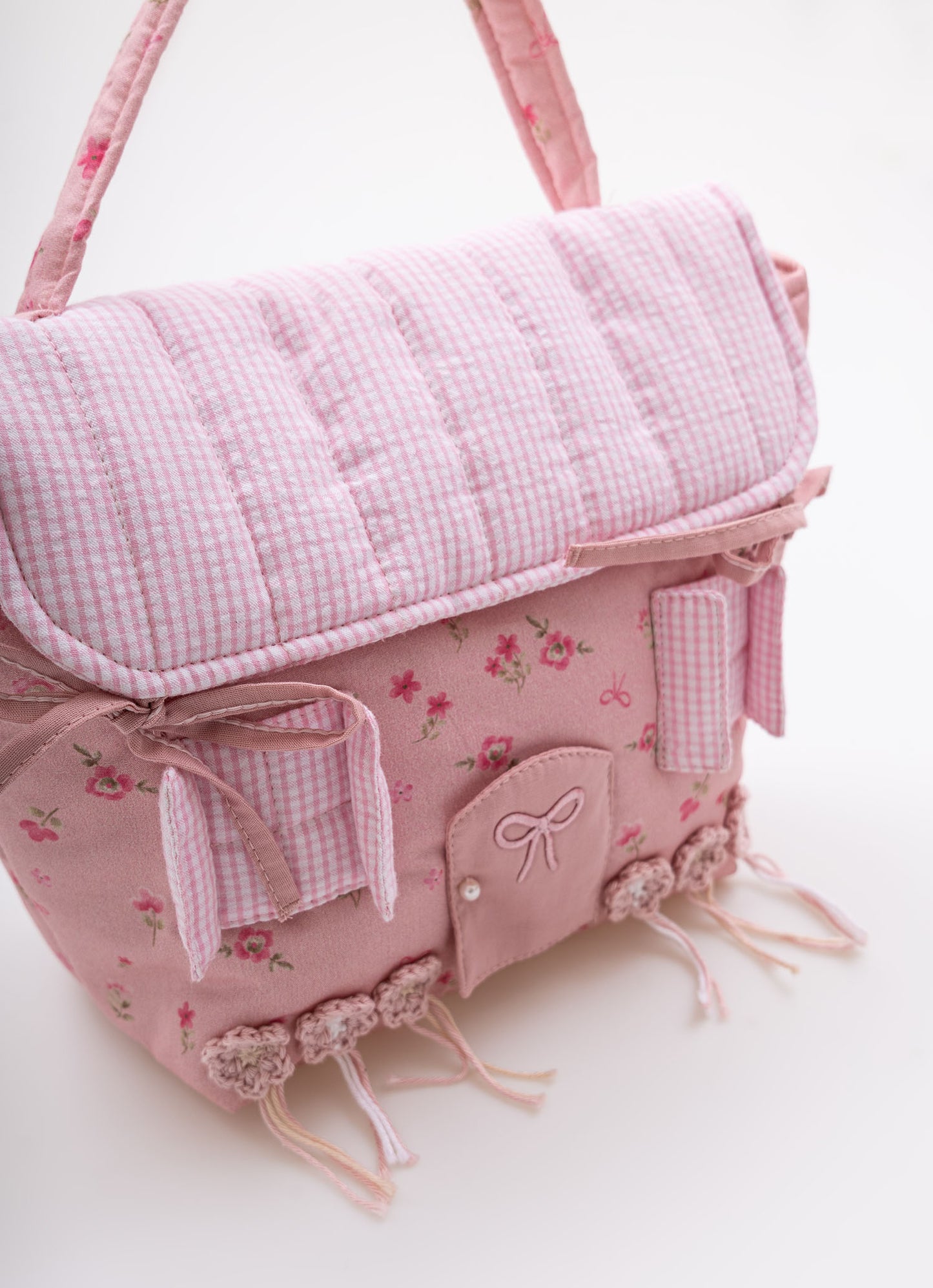 Bolsa Puffer Casinha Janelinhas