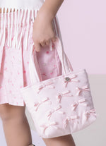 Bolsa Puffer Tricoline Mini Laços
