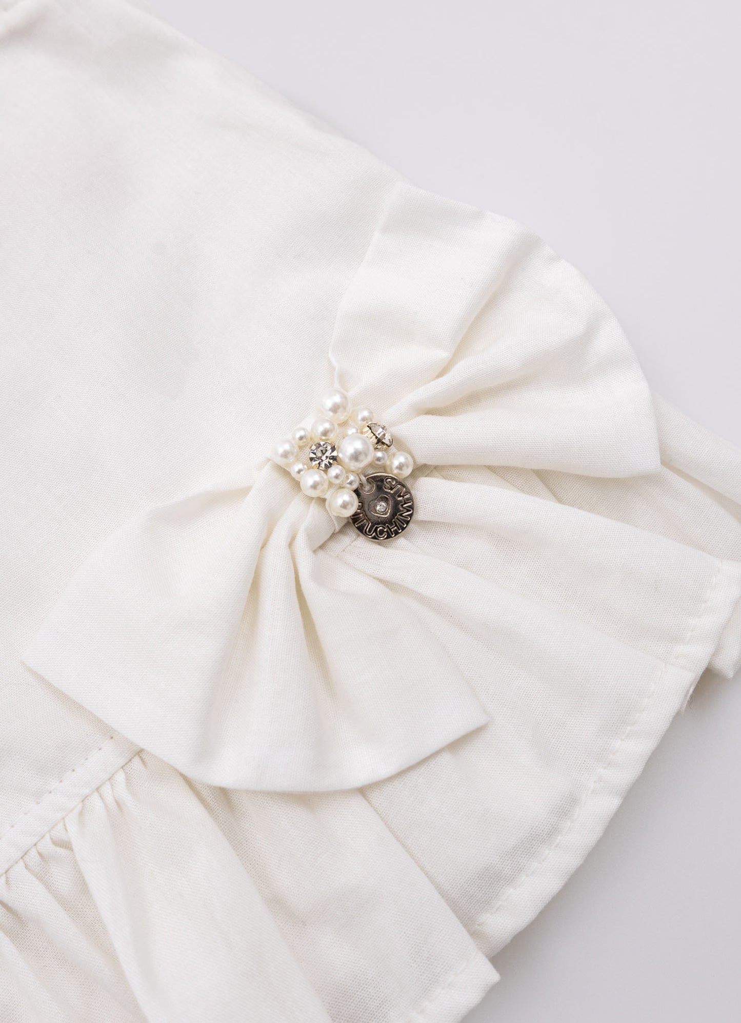 Blusa Cropped Alça Algodão