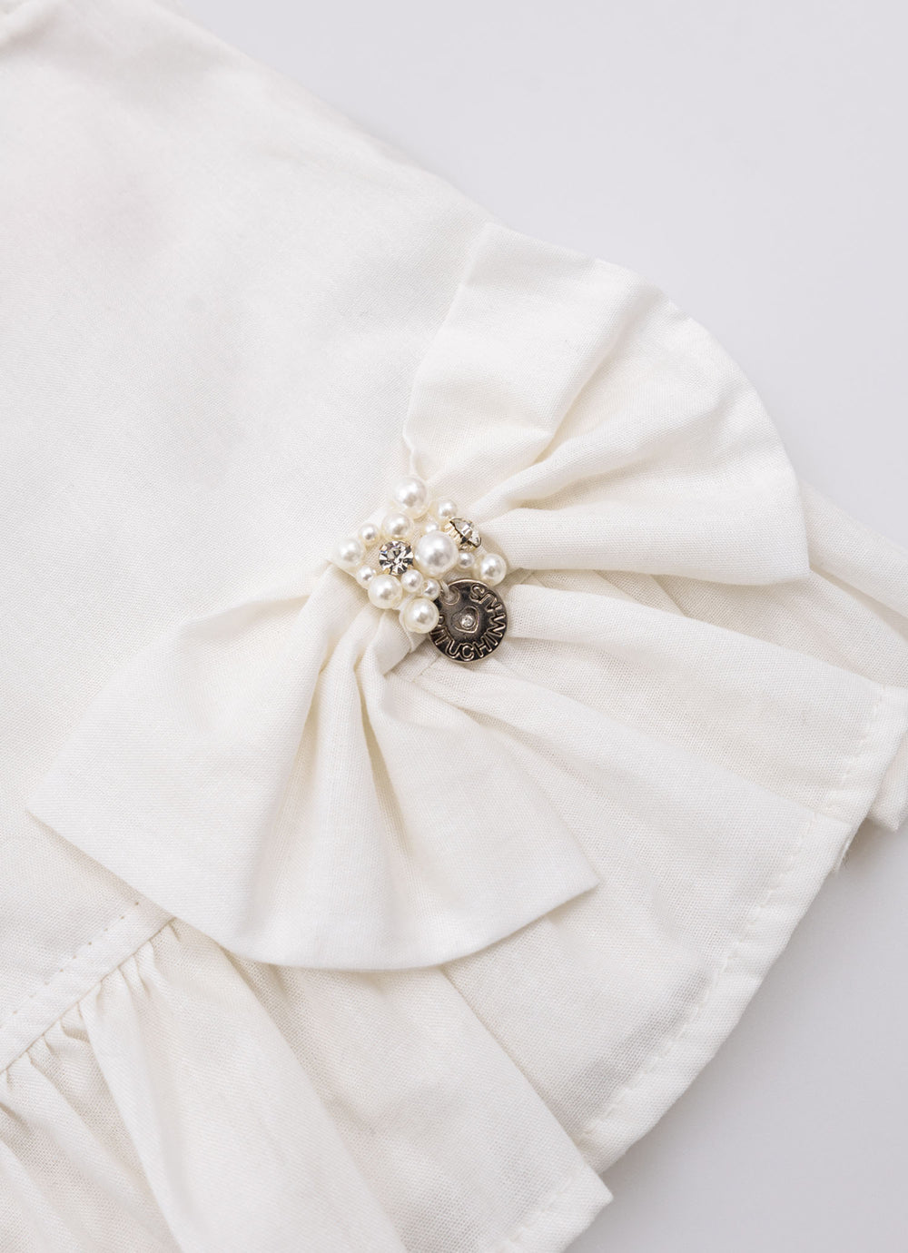 Blusa Cropped Alça Algodão