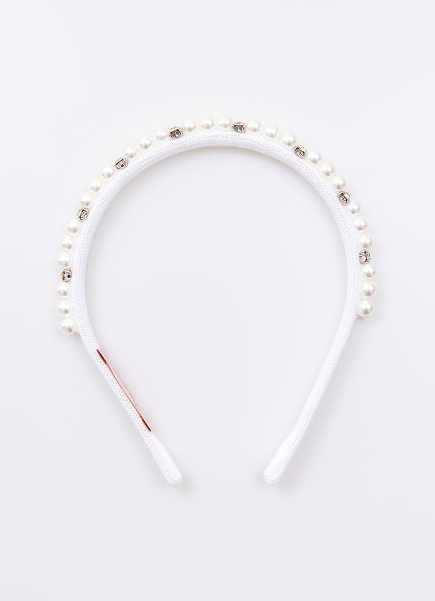Arco Tricot Bordados Pérolas e Cristais
