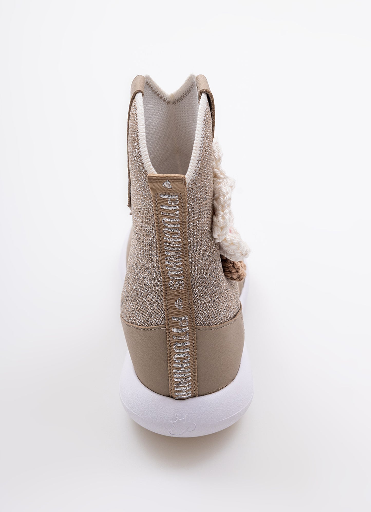 Bota Knit Flores