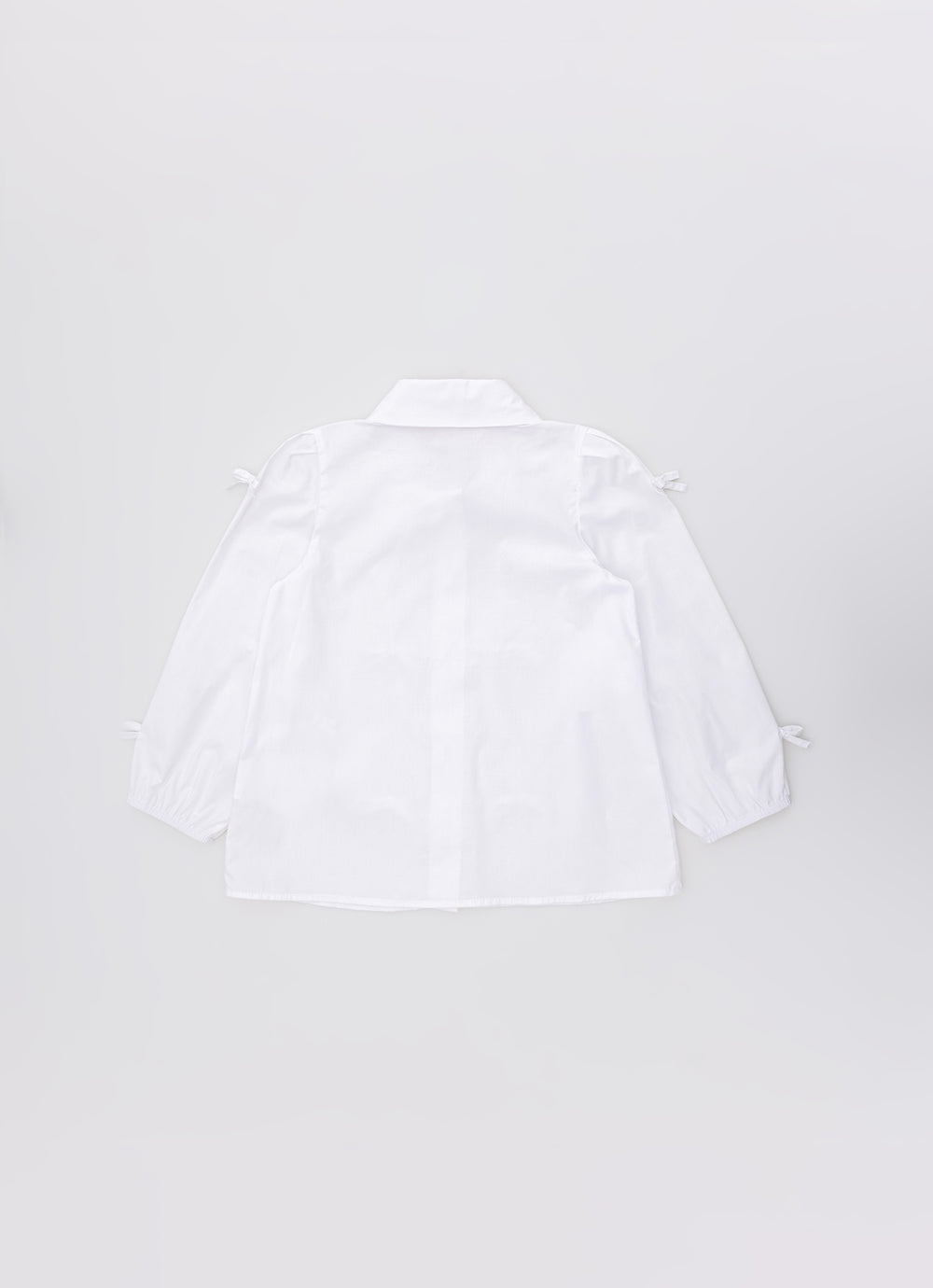 Camisa Tricoline Mini Laçinhos